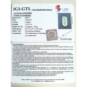 1.70 Ratti Natural yellow sapphire with Govt Lab Certificate-(6100)